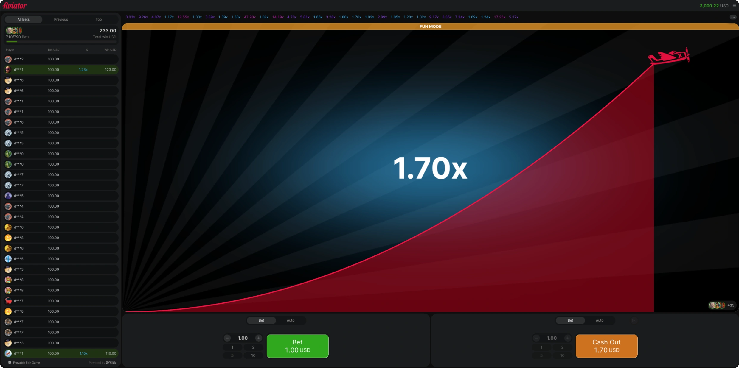 Bet and Win in Aviator